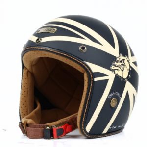 Nón 3/4 Đầu Bulldog Heli Fiberglass Emo Bulldog Heli Fiberglass Emo