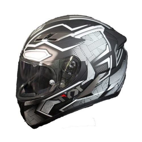 Nón fullface KYT Falcon Marvle Black Panther