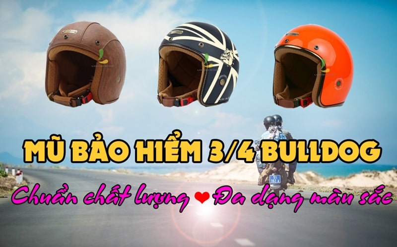 Nón Bulldog cao cấp chính hãng Alo Phượt