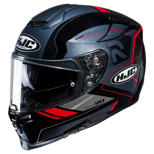 MŨ FULLFACE HJC RPHA 70 COPTIC BLACK- RED